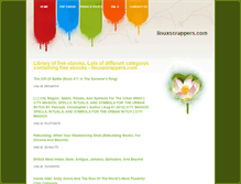 Tablet Screenshot of linuxscrappers.com